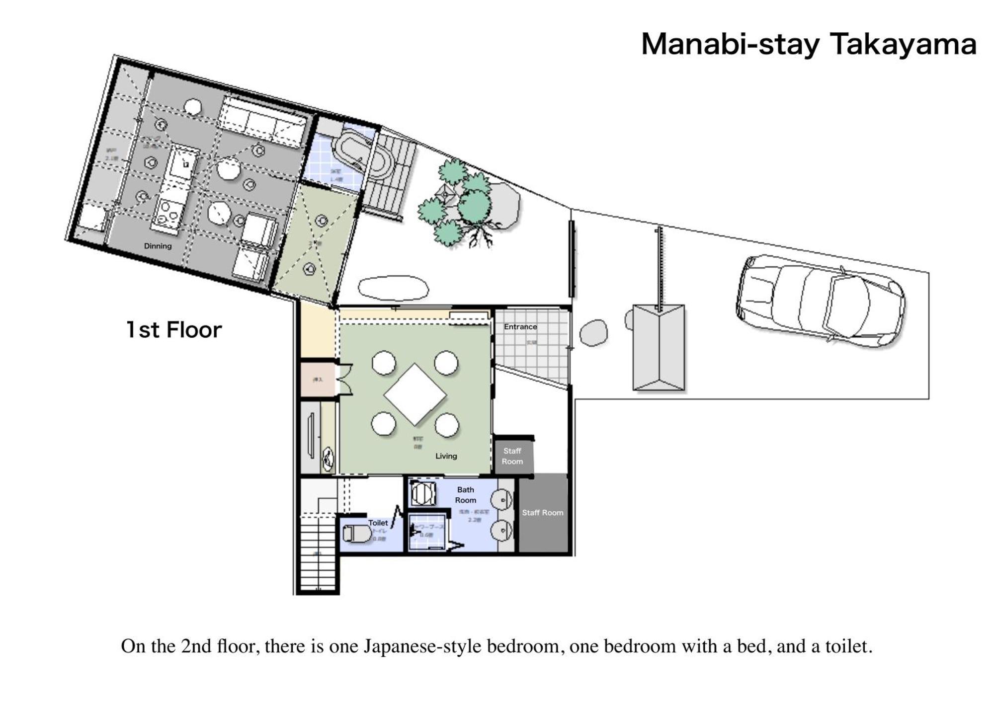 Manabi-Stay Takayama モダンな蔵ダイニングと半露天風呂付き古民家一棟貸切ホテル Exterior foto